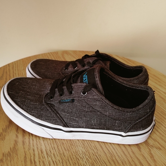 Vans Kids Boy canvas sneakers gray size 2